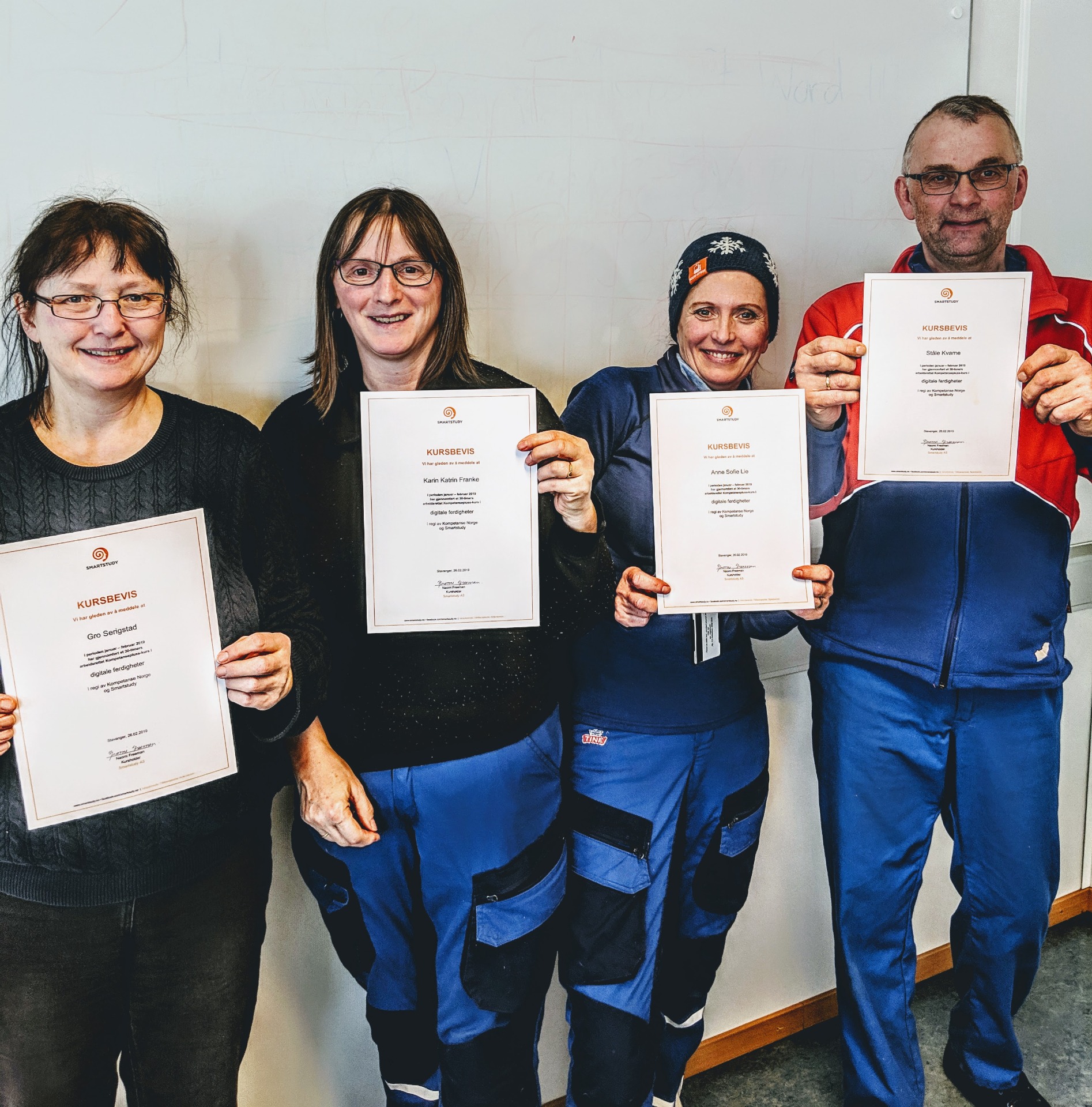 Certificates of recognition in foundations courses reinforce the learner sense of accomplishment, especially for adult learners who have been out of the classroom for some time.